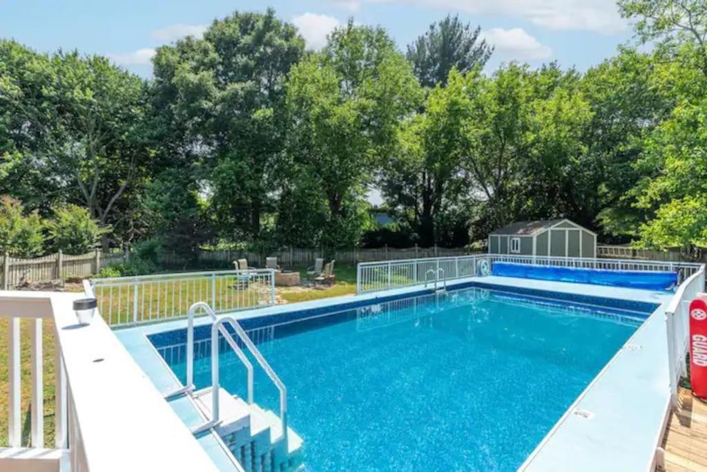 Lrge 5 Bedroom 9 Beds Near Dc-Pool, Hot Tub, Gym, Game Rm, Fire Pit Bowie Exterior foto